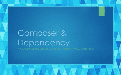 Composer and dependency injection